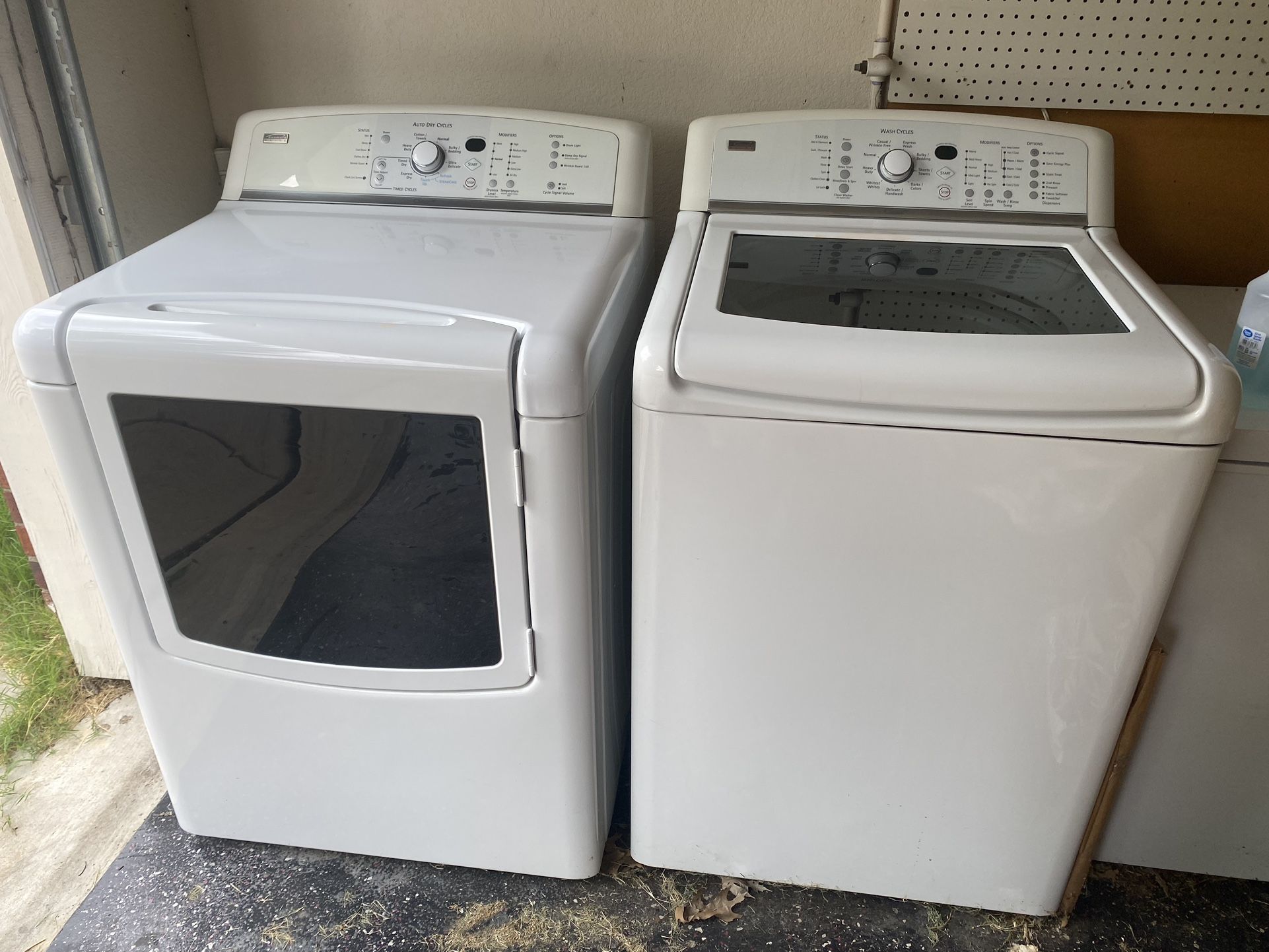Kenmore Elite Washer & Dryer Extra Large Capacity for Sale in Grand Prairie, TX OfferUp