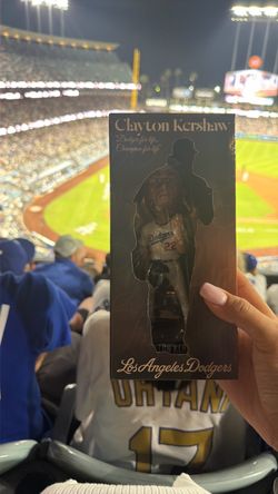 Dodgers Clayton Kershaw Commemorative Bobblehead
