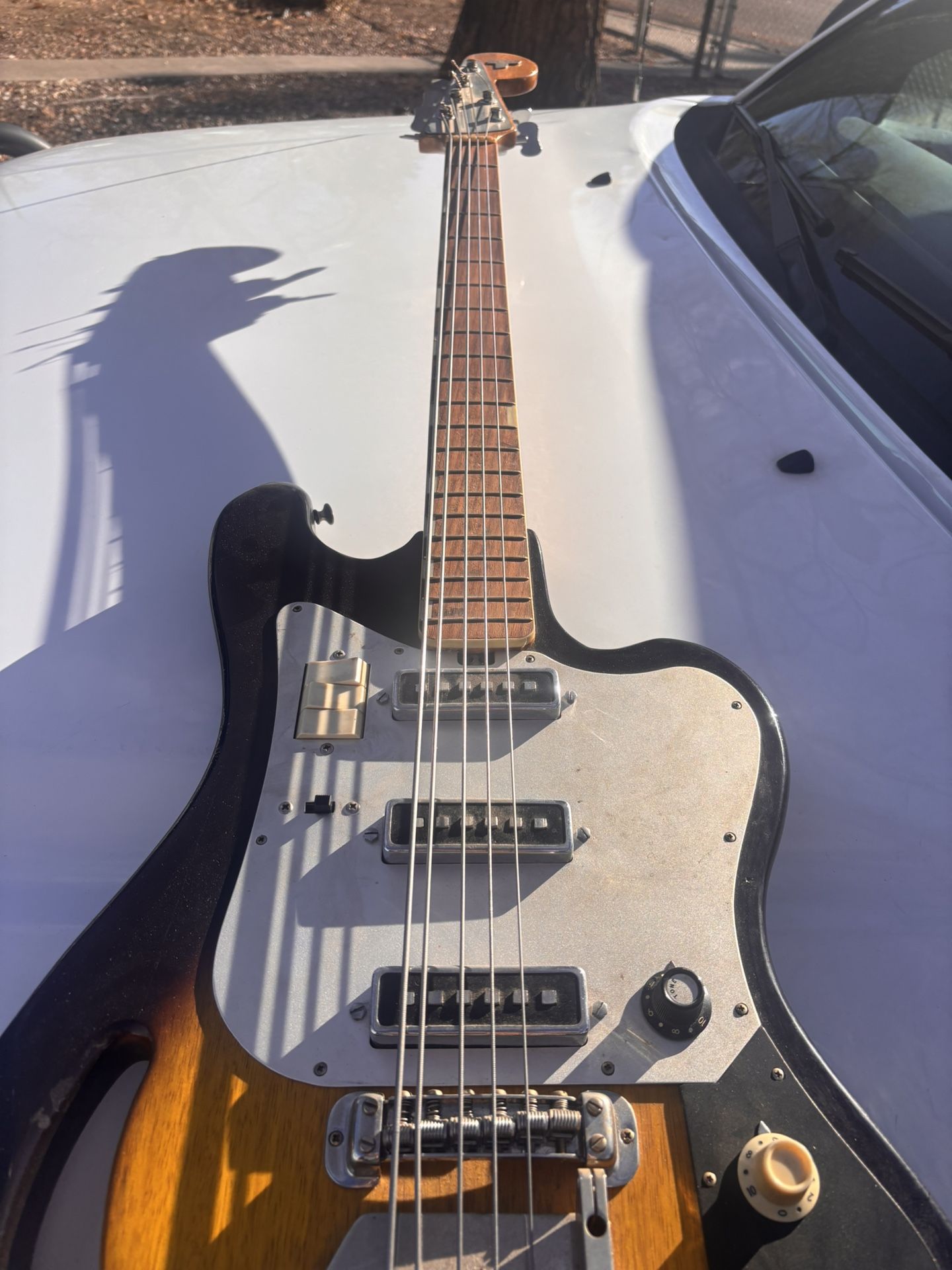 1960s Vintage Bass Guitar Teisco