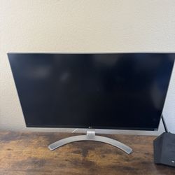 LG 27 Inch 4K Monitor