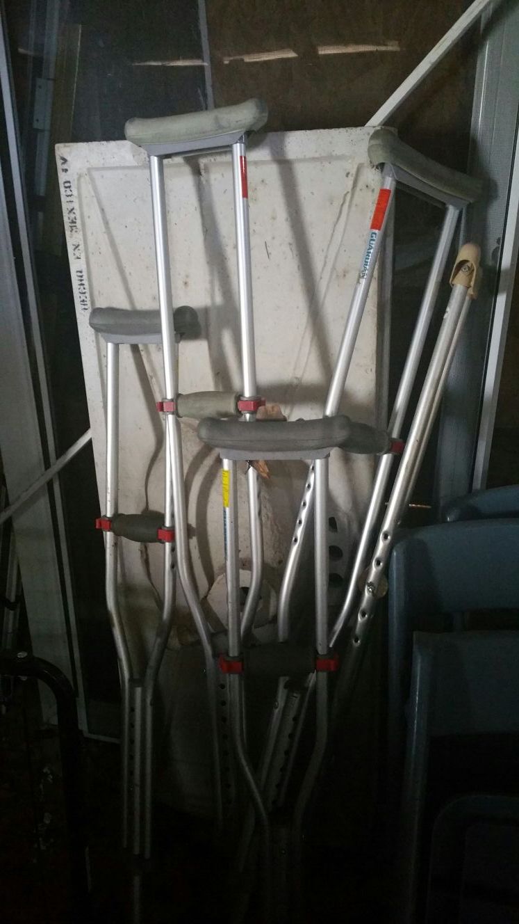 Crutches for kids and adults