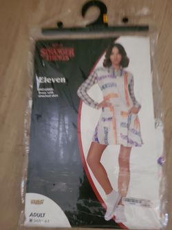 Stranger Things Eleven Halloween Costume Adult Small