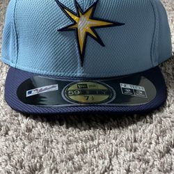 Tampa Bay Rays New Era MLB Diamond Era 59Fifty Fitted Hat Size: 7 1/2 (NWTs)