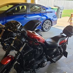 2013 Harley 883 iron