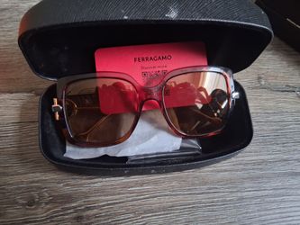 Salvatore Ferragamo Gancio 55mm Oversized Square Sunglasses - Red/Wine Acetate SF913S