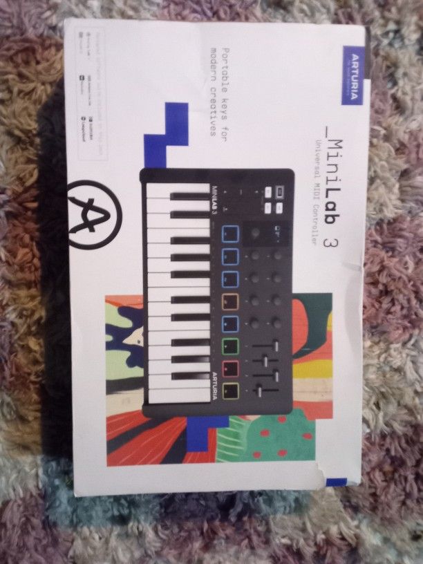Mini Lab 3 Universal MIDI Controller Brand-new In Box