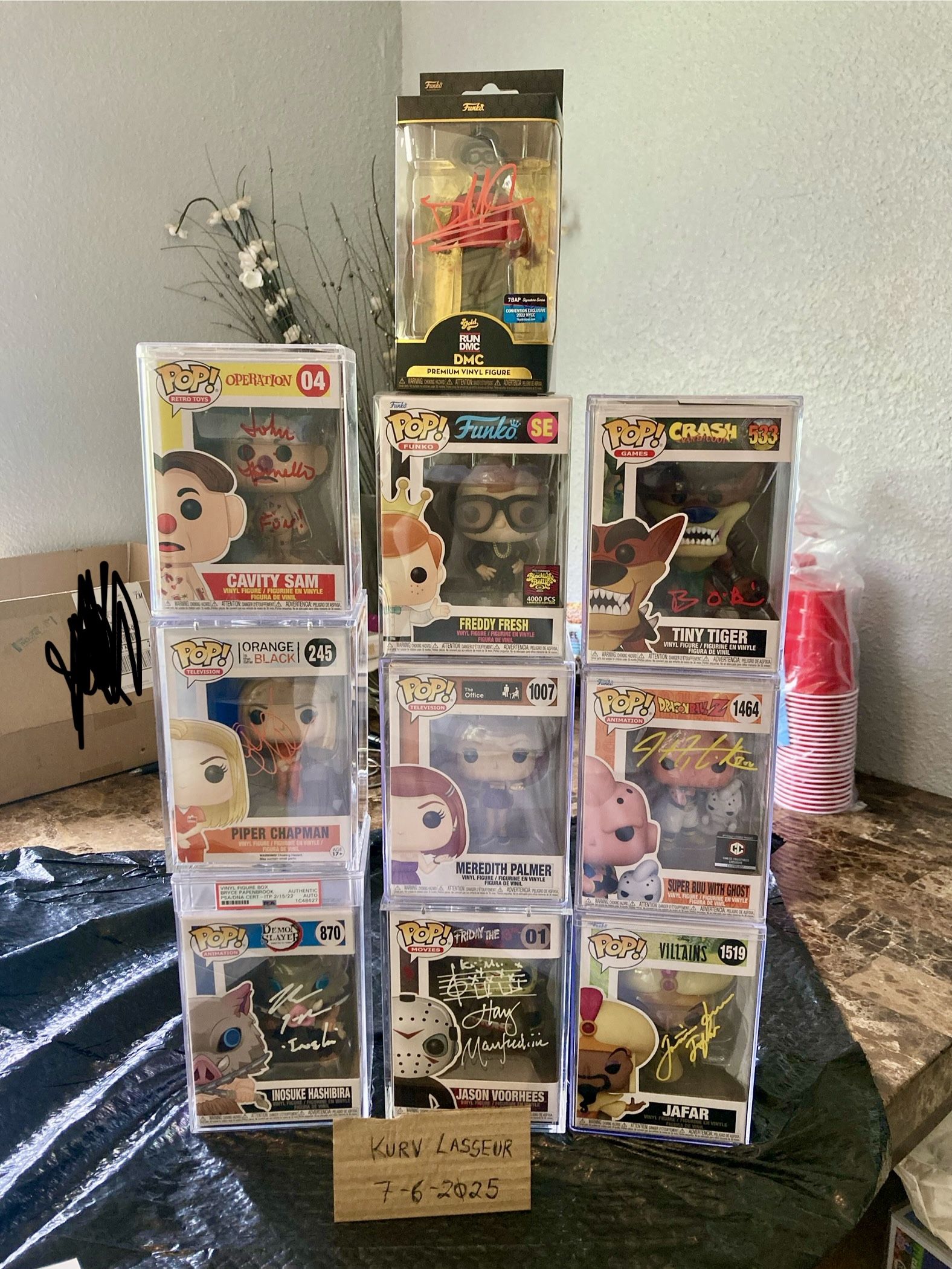 Autographed Funko LOT BUNDLE DEAL For ENTIRE THING