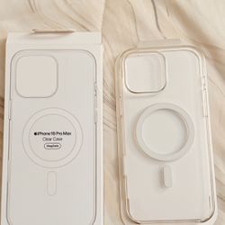 Case iPhone 16 Pro Max Clear 