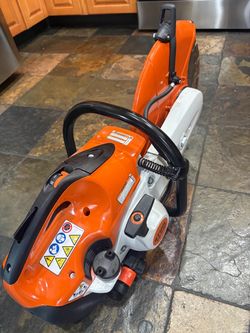 Stihl TS420 concrete demo, saw!!