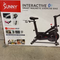 Sunny interactive, smart, magnetic, exercise bike