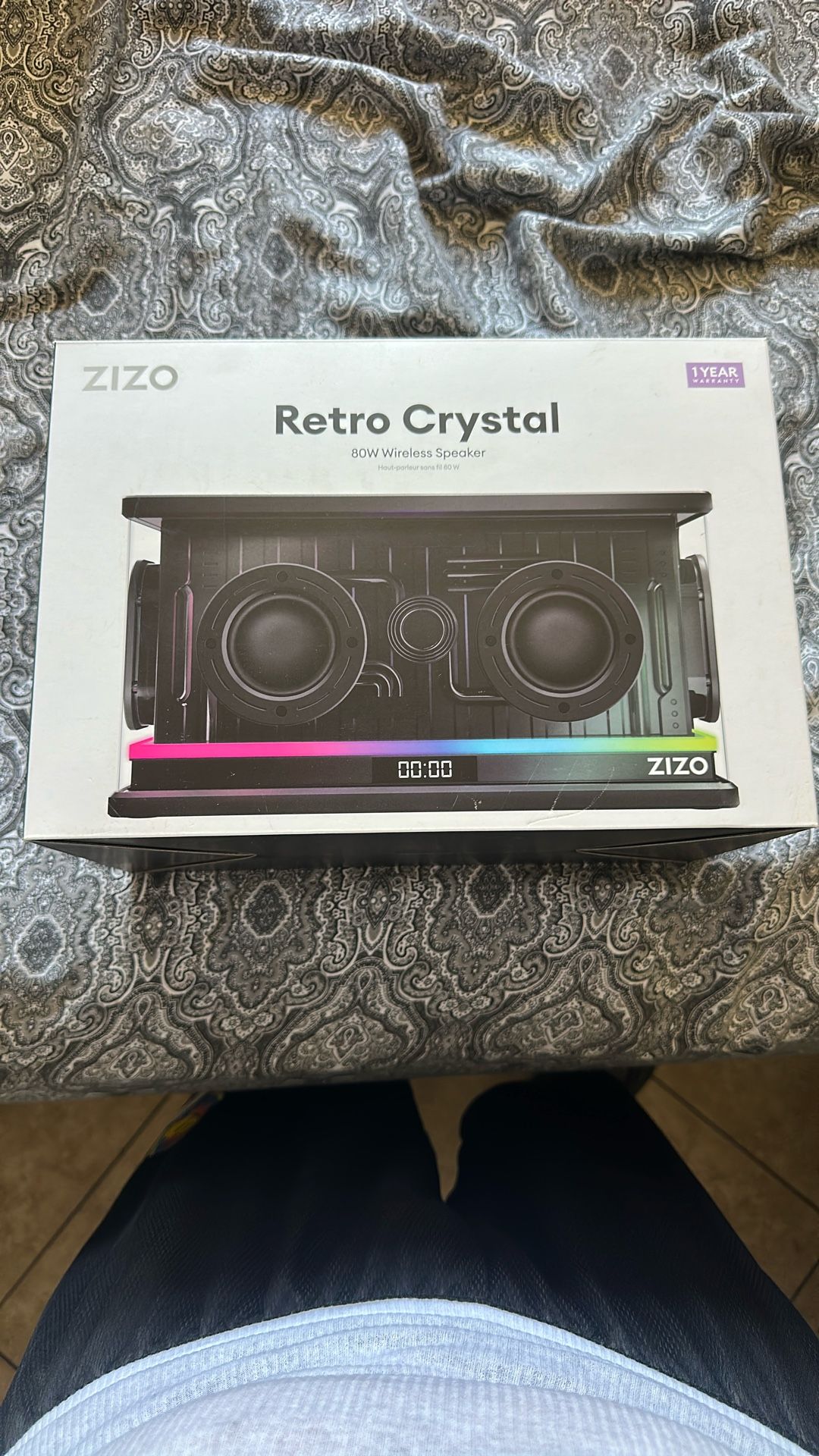 ZIZO Retro Crystal 80W Wireless Speaker 