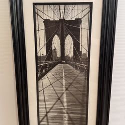 Brooklyn Bridge Framed Print