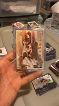Michael Jordan 1994 Upper Deck Collectors Choice Heroes Checklist #219