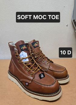 Thorogood Work Boots sz10D SOFT MOC TOE