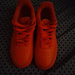 Air Force 1 Size 3.5Y Red