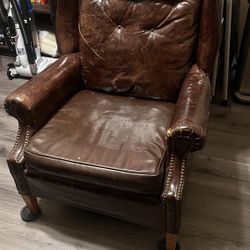 Antique Leather Chair