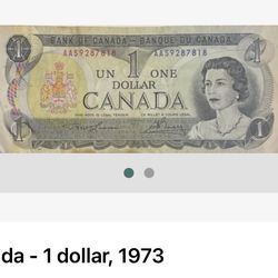 Canada - 1973  One Dollar