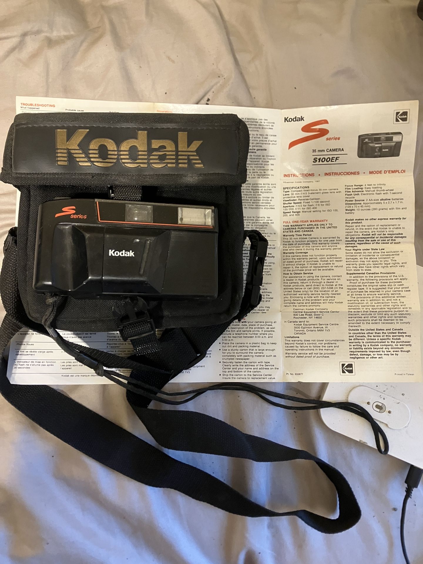 Kodak S Series Film Camera