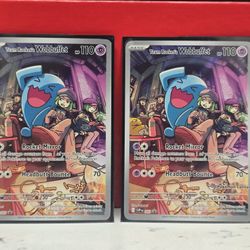 Team Rocket's Wobbuffet Pokemon Center Exclusive Promo ETB And Regular Card Set 