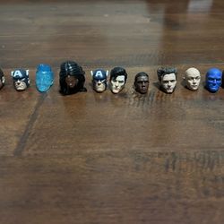 Marvel Legends Alternate Heads & Accessories Lot
