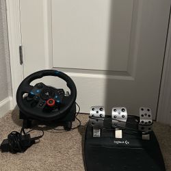 Logitech - G29 Driving Force Racing Wheel and Floor Pedals