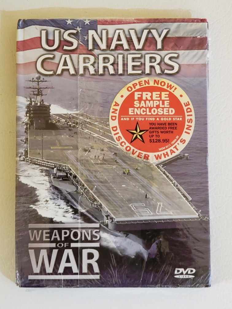 US Navy Carriers Weapons Of War DVD