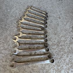 Vintage SK SKWayne metric wrenches