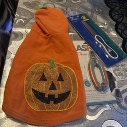 Halloween Pumpkin Costume Small Chihuahuas 