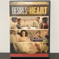Desires Of The Heart DVD Bible Jacob Esau Christian Religion Dove Movie 2010