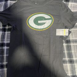 Green Bay Packers Nike T Shirt. New Never Worn NWT. Mens Small. Authentic NFL