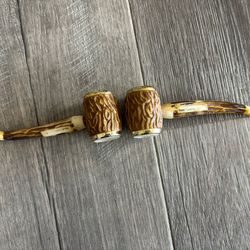 Pipe Salt and Pepper Shakers