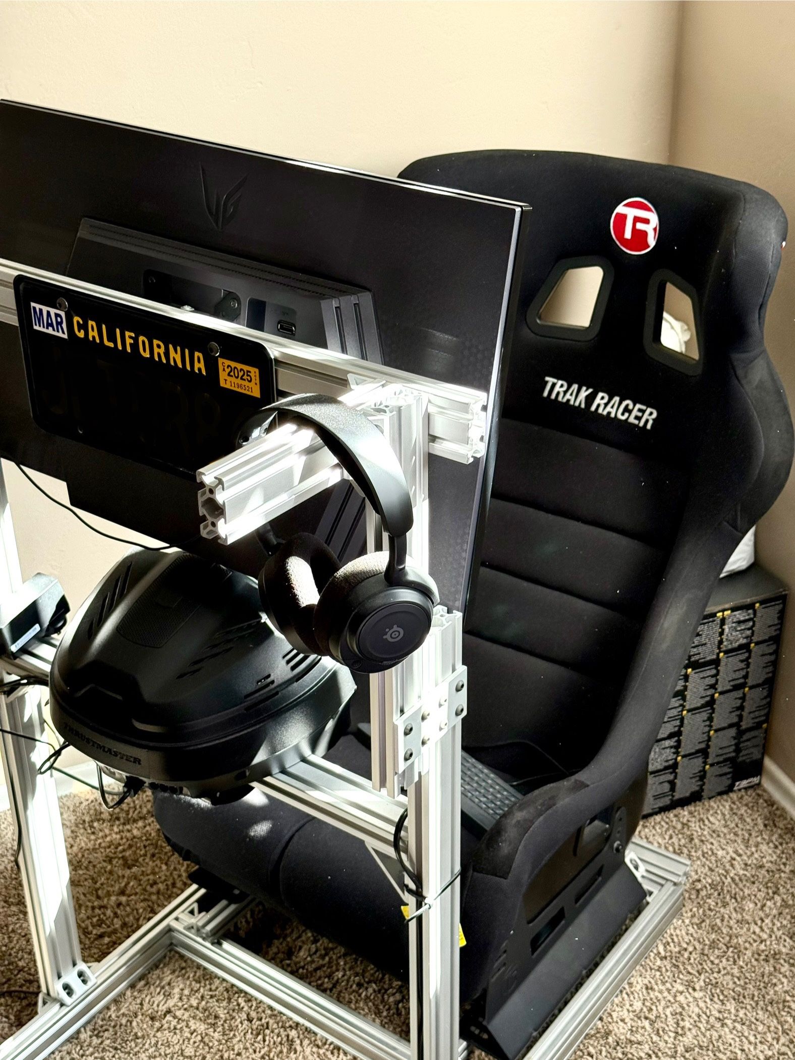 Complete GT-Style Sim Racing Setup - Ready to Race!