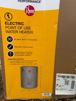 Brand new in Box Electric Water Heater