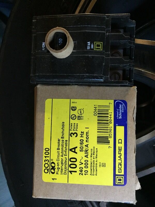 100 amp breaker