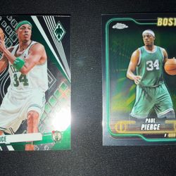Paul Pierce - Celtics - 2 Cards!!! Mint