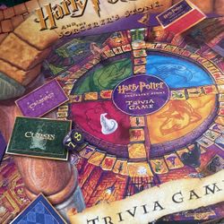 Harry Potter And The Sorcerer Stone Trivia Board Game