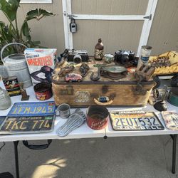 Yard Sale. Antiques, Collectibles, Tools And Much More. 
