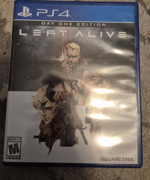 Left Alive Day One Edition PS4 Game with Case – Square Enix