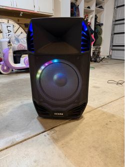 Ion speaker with stand