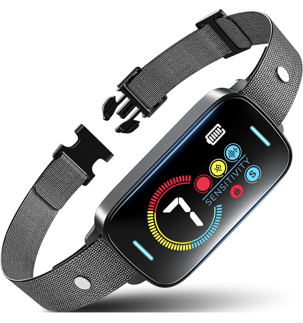 Upgrade Ultrasonic Bark Collar for Large Medium Small for Dogs Smart Automatic Bark Collar Rechargeable Anti Barking Training Collar with Waterproof V