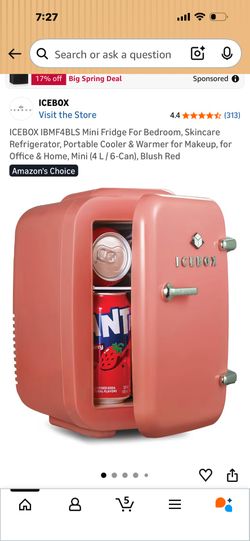 Make up fridge/warmer unopened box