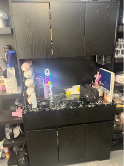 Cabinet for kitchen or salon pantry
