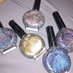 Sparkly Nailpolishes By Brand P.O.P.