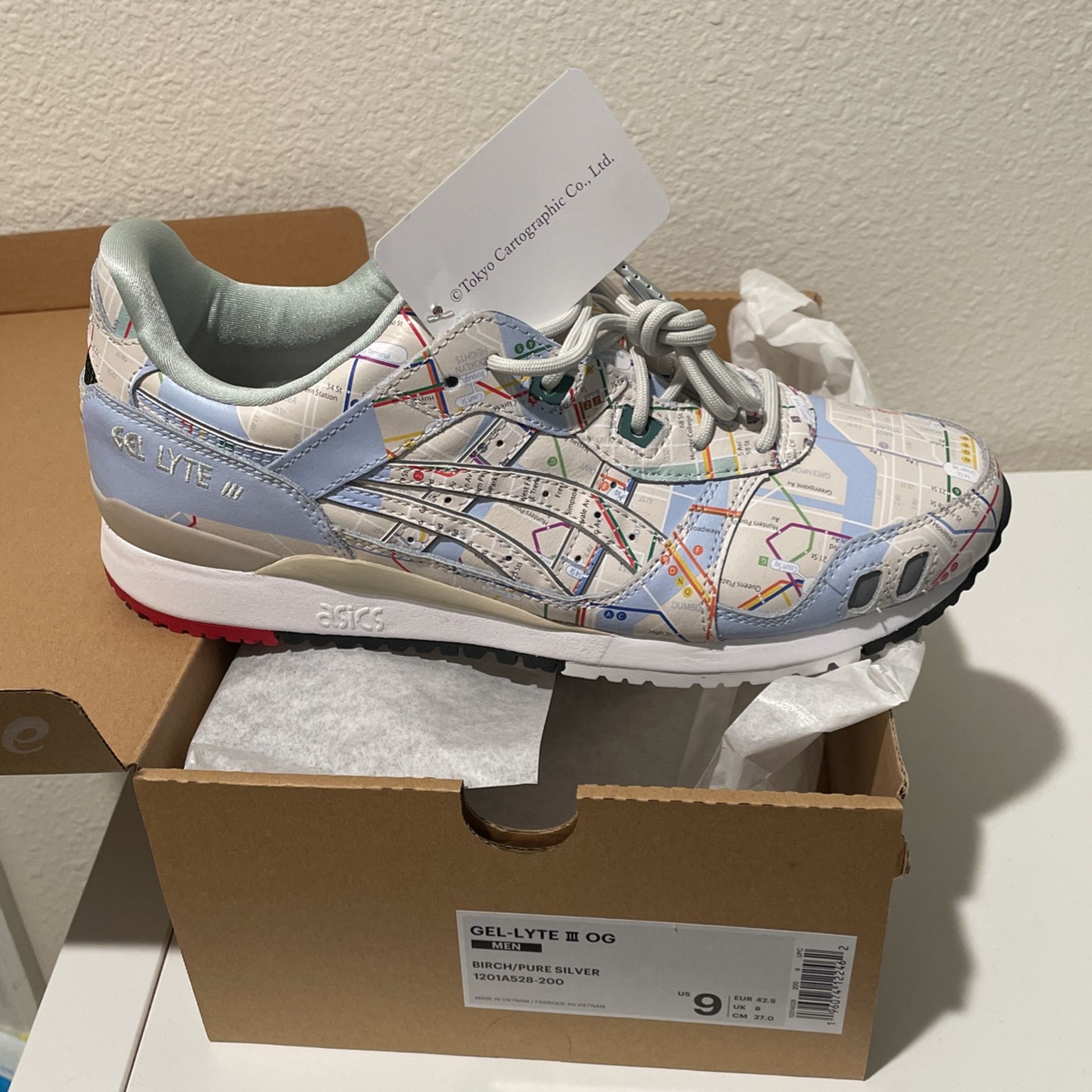 ASICS Gel-Lyte 3 OG Size 9