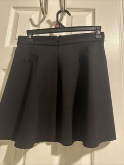 Topshop Black Circle Skirt 
