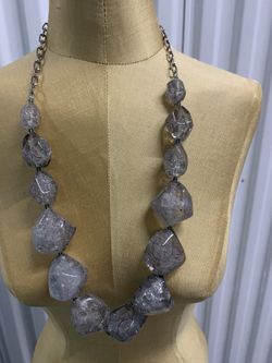 St John authentic “rock candy” adjustable necklace