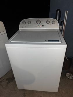 Whirlpool washer and dryer