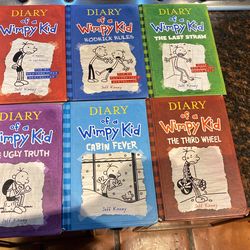 Diary Of Wimpy Kid Bundle Six Books