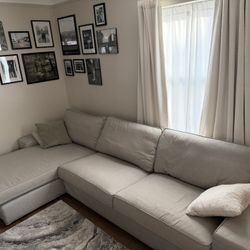 Sectional with Storage Ottoman