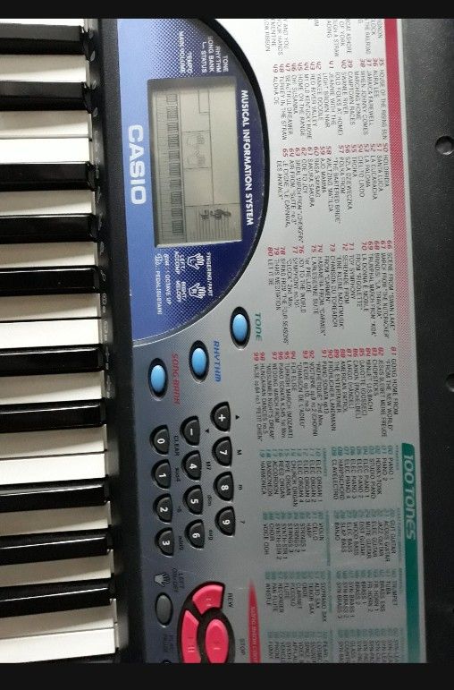 Casio Keyboard Piano